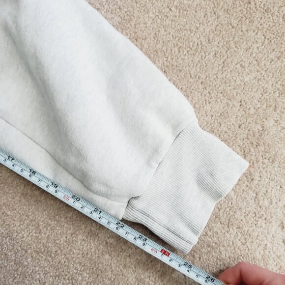 Aritzia Tna Cozy AF Light Grey Tapered Cotton Lounge Sweatpants M - Picture 7 of 8